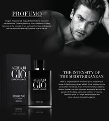 Acqua Di Giò Profumo – 2.7 oz / 80ml Parfum Cologne for Men (No Cellophane) fragrance