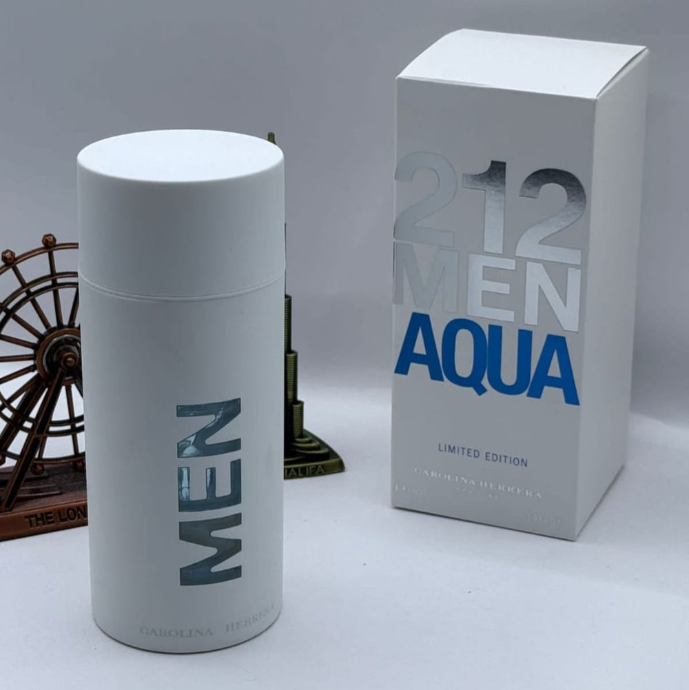 212 Men Aqua 3.4 oz EDT Spray – Limited Edition for Men fragrance