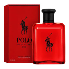 Polo Red Eau de Toilette 4.2 oz (125ml) Spray for Men – New In Box fragrance